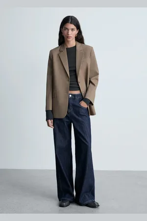 MANGO Langärmliges T-Shirt mit Rippstruktur - Damen - XS