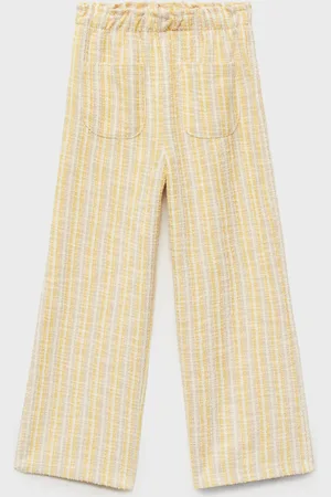 MANGO Hose mit gestreifter Textur - Kinder - 11-12 Jahre