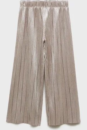 MANGO Gerade Hose mit Plisséefalten - Kinder - 5-6 Jahre