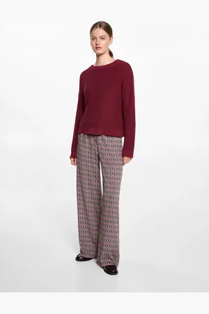 MANGO Fließende, bedruckte Hose - Mädchen - S