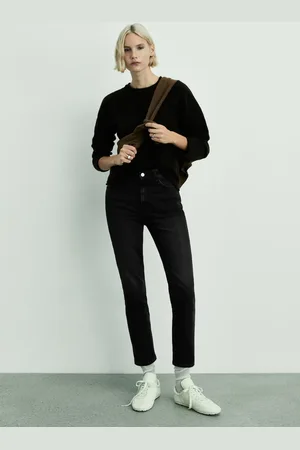 MANGO Slim-Jeans in Cropped-Länge Claudia - Damen - 34