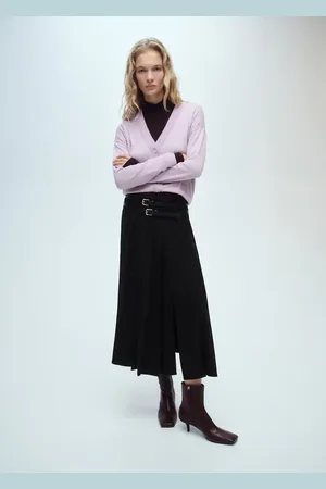 MANGO Strickcardigan mit V-Ausschnitt - Damen - XS