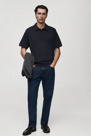 MANGO Regular Fit-Baumwoll-Poloshirt - Herren - XXL