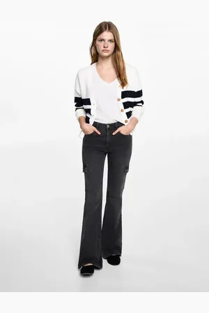 MANGO Ausgestellte Cargo-Jeans - Mädchen - XL