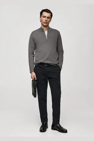MANGO Slim-Fit-Chinohose Barna aus Serge - Herren - 48