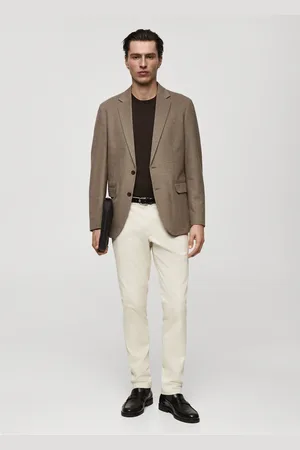 MANGO Slim Fit-Blazer aus Baumwolle - Herren - 46