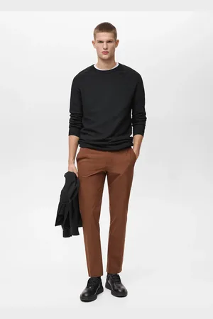 MANGO Slim Fit-Hose aus Comfort-Stretch-Gewebe mit Kordel - Herren - 42
