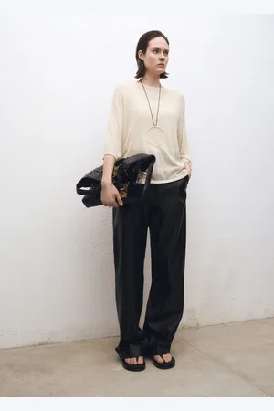 MANGO Oversized-Pulluver mit kurzem Ärmel - Damen - S