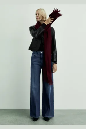 MANGO Wideleg-Jeans mit hohem Bund - Damen - 36
