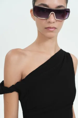 MANGO Sonnenbrille mit durchgehendem Glas - Damen - Einheitsgröße