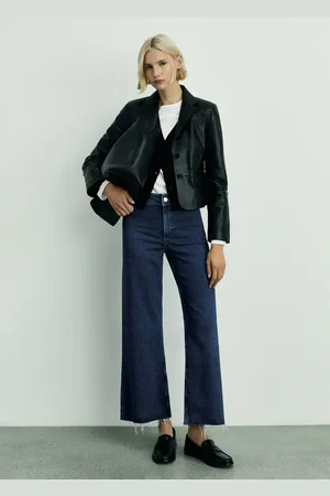 MANGO Culotte-Jeans mit hohem Bund Catherin - Damen - 42