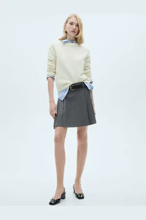 MANGO Mini-Faltenrock - Damen - 44