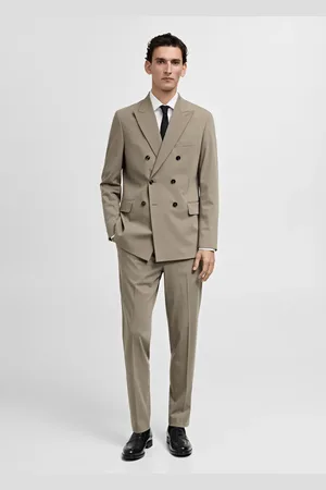 MANGO Zweireihiges Slim-Fit-Sakko Mónaco - Herren - 44