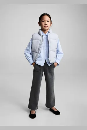 MANGO Strickhose aus Baumwolle mit Leinen - Kinder - 9-10 Jahre