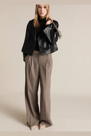 MANGO Kurze Jacke mit Ledereffekt - Damen - XS