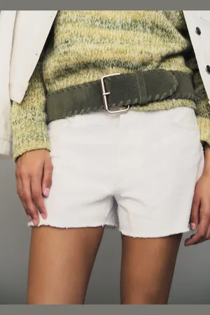 MANGO Bestickte Baumwoll-Bermudashorts - Mädchen - XL