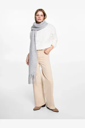MANGO Pullover mit Zopfmuster - Mädchen - L