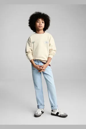 MANGO Gemustertes Baumwoll-Sweatshirt - Kinder - 11-12 Jahre