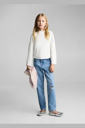 MANGO Unifarbenes Baumwoll-T-Shirt - Kinder - 7-8 Jahre