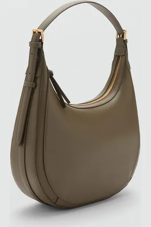 MANGO Ovale Schultertasche - Damen - Einheitsgröße