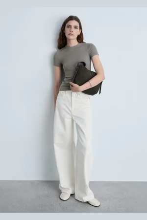 MANGO Tailliertes Kurzarm-T-Shirt - Damen - XS