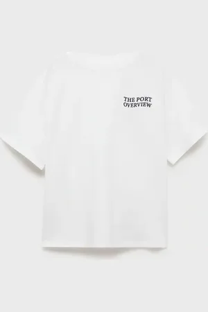 MANGO Bedrucktes Baumwoll-T-Shirt - Kinder - 9-10 Jahre