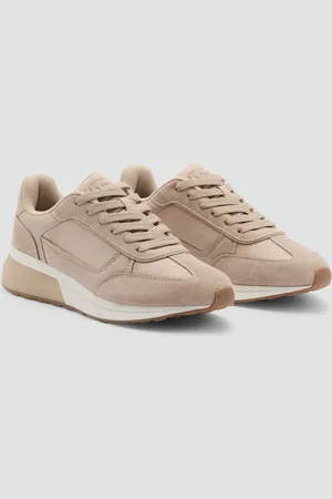 MANGO Kombinierte Leder-Sneakers - Herren - 42