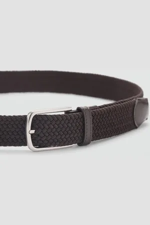MANGO Stretchgürtel in Flecht-Optik - Herren - 90