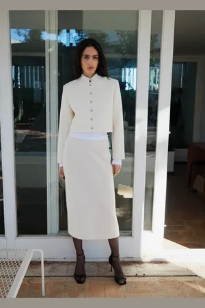 MANGO Kurze Jacke mit Stehkragen - Damen - XL