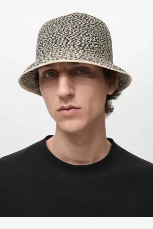 MANGO Bucket Hat aus Stroh - Herren - Einheitsgröße