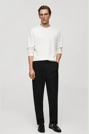 MANGO Regular Fit-Bundfaltenhose - Herren - 38