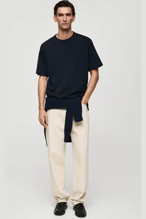 MANGO T-Shirt heavy weight relaxed fit - Herren - S