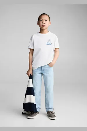 MANGO Kurzärmliges Baumwoll-T-Shirt - Kinder - 7-8 Jahre