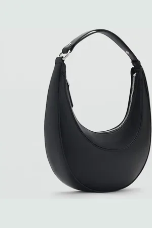 MANGO Ovale Schultertasche - Damen - Einheitsgröße