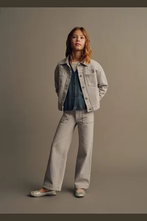 MANGO Gerade Jeans mit Nieten - Kinder - 9
