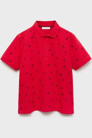 MANGO Bedrucktes Pikee-Poloshirt - Kinder - 11-12 Jahre