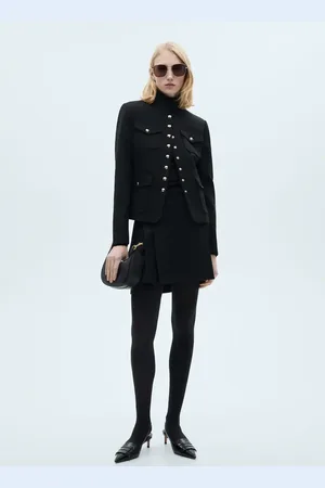 MANGO Mini-Faltenrock - Damen - 42