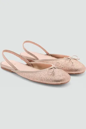 MANGO Glitzernde Ballerinas mit Schleife - Kinder - 33