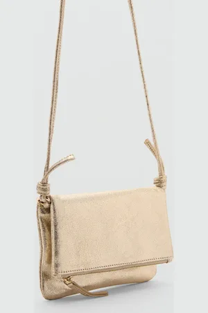 MANGO Ledertasche mit Metallic-Effekt - Kinder - Einheitsgröße