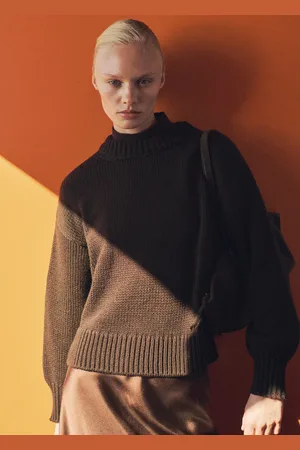 MANGO Grobstrick-Pullover mit gerippten Abschlüssen - Damen - XS