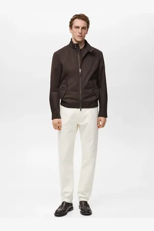 MANGO Wasserabweisende Baumwolljacke - Herren - XL