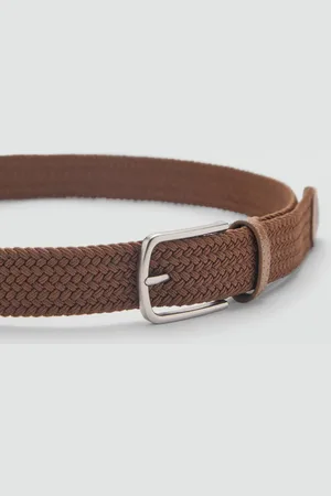 MANGO Stretchgürtel in Flecht-Optik - Herren - 90