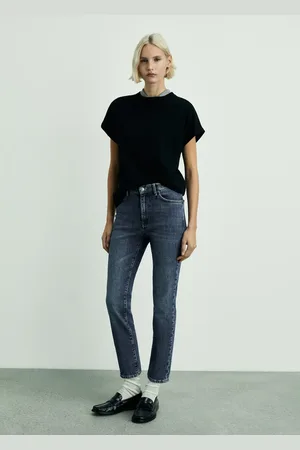 MANGO Slim-Jeans in Cropped-Länge Claudia - Damen - 36