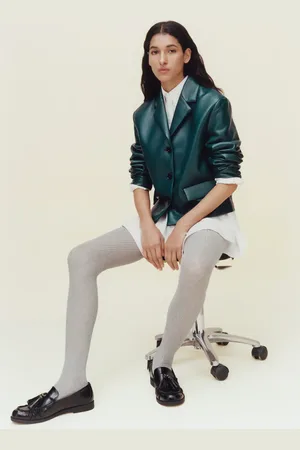 MANGO Leder-Mokassins mit Quasten - Damen - 37
