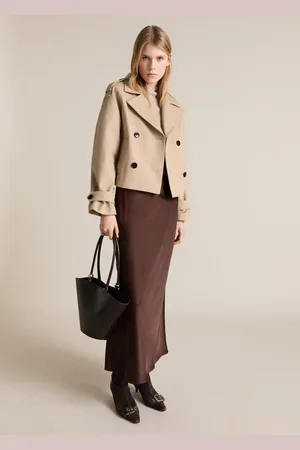 MANGO Zweireihige Jacke mit Reverskragen - Damen - L