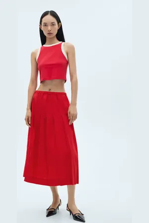 MANGO Top mit abgesetzter Paspelierung - Damen - L