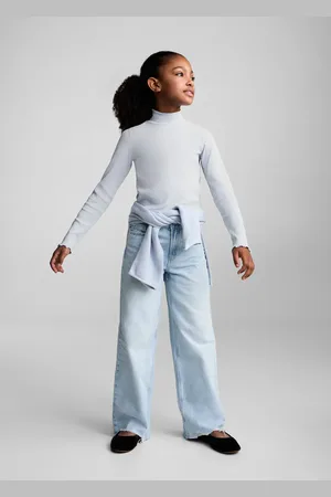 MANGO Geripptes T-Shirt mit hohem Kragen - Kinder - 13-14 Jahre