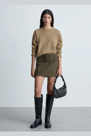 MANGO Pullover mit umgeschlagenen Ärmeln - Damen - M