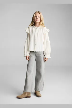 MANGO Romantische Bluse aus Kreppstoff - Kinder - 9