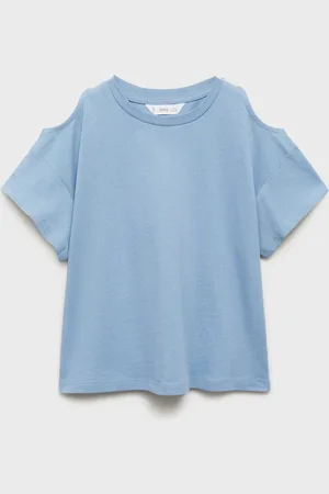 MANGO Cut-Out-T-Shirt - Kinder - 5-6 Jahre